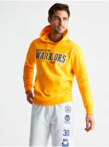 Žltá mikina Celio NBA Golden State Warriors