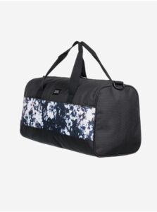 Čierna dámska vzorovaná cestovná taška Roxy Waterfall Dream