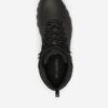 Čierne pánske členkové kožené topánky Columbia Newton Ridge Plus II Waterproof