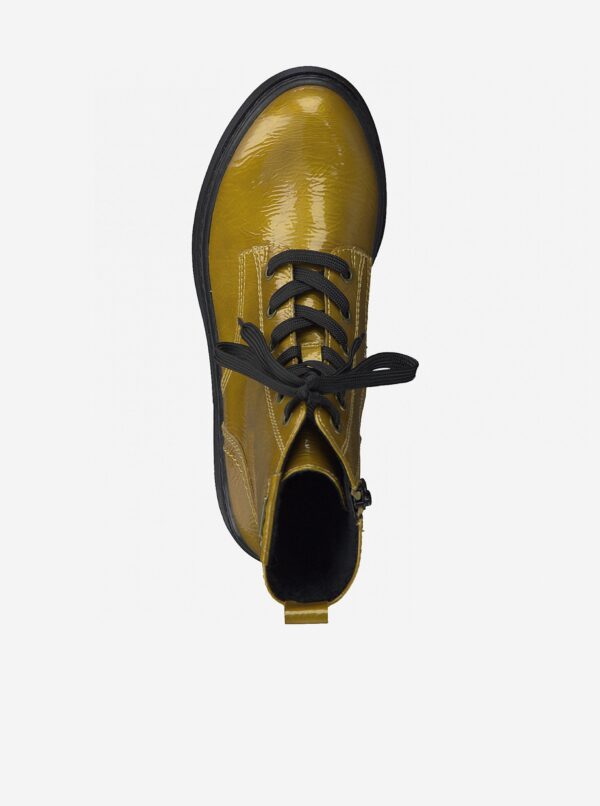 Žlté členkové topánky Tamaris
