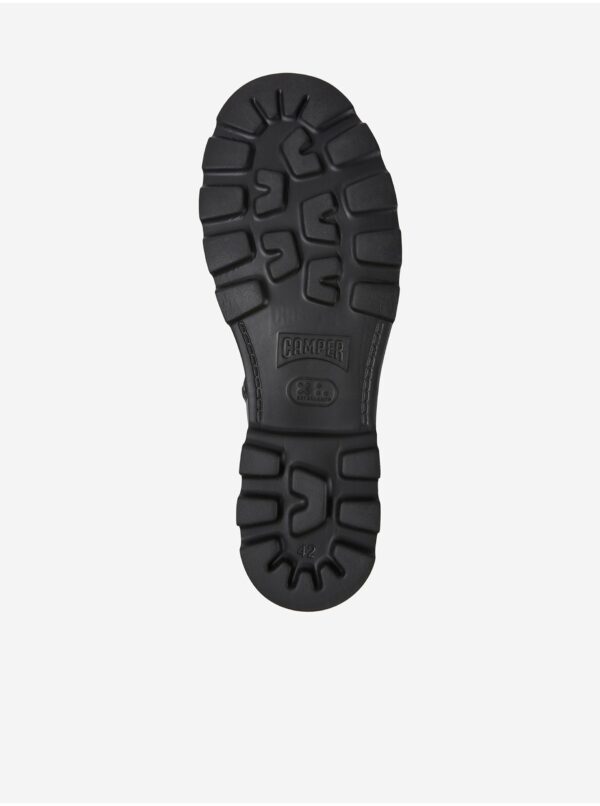 Čierne pánske členkové kožené topánky Camper Force