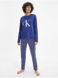 Pyžamká pre ženy Calvin Klein - modrá