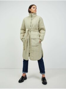 Kabáty pre ženy Calvin Klein - svetlozelená