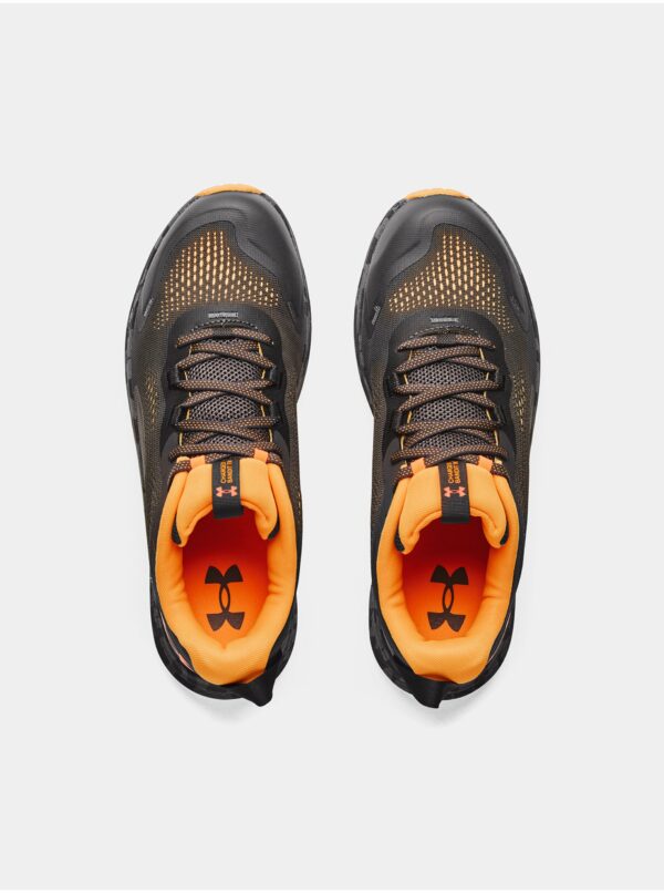 Topánky pre mužov Under Armour - tmavosivá, oranžová