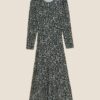 Šaty do práce pre ženy Marks & Spencer - čierna, biela
