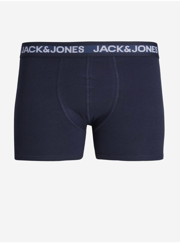 Boxerky pre mužov Jack & Jones - kaki, vínová, tmavomodrá, sivá, čierna
