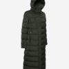 Kabáty pre ženy Geox - tmavozelená