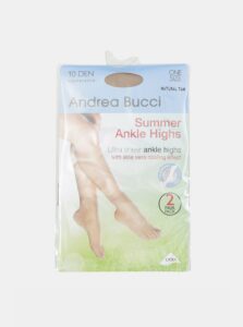 Dva páry tělových ponožek Andrea Bucci 10 DEN