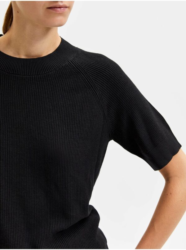 Čierny sveter Selected Femme Elinna
