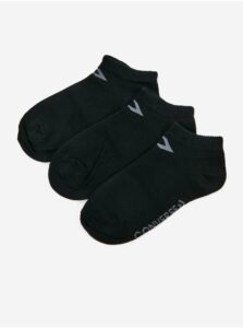 Sada tří párů ponožek v černé barvě Converse