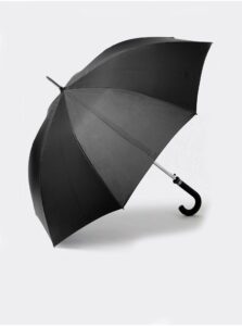 Velký deštník z recyklovaného polyesteru s technologií Windtech™ Marks & Spencer černá