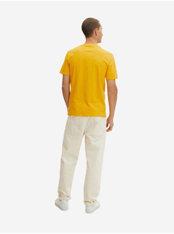 Žlté pánske tričko Tom Tailor