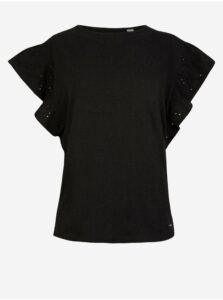 Černé dámské tričko O'Neill LW FLUTTER T-SHIRT