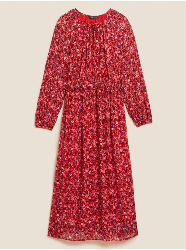 Voľnočasové šaty pre ženy Marks & Spencer - červená