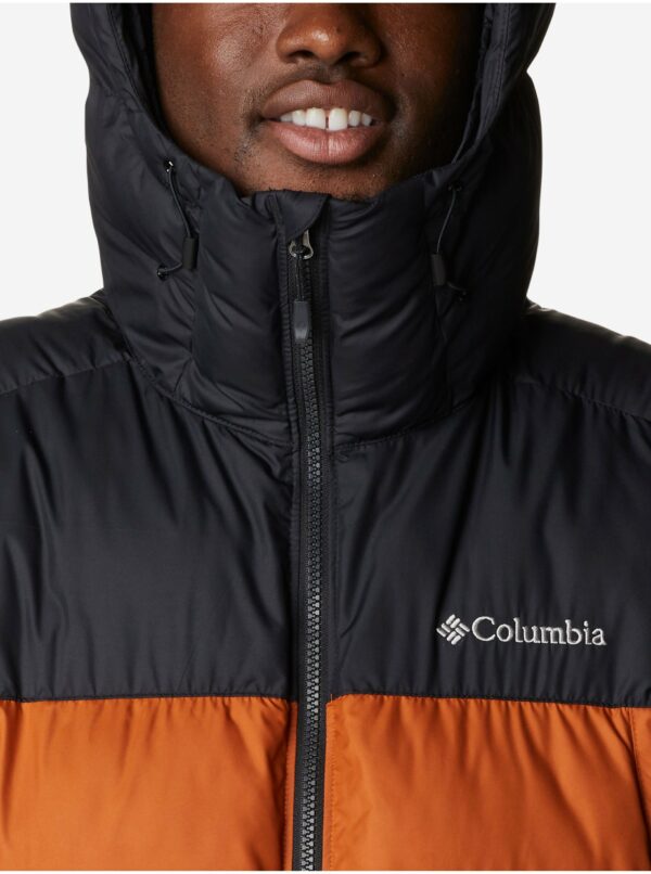 Zimné bundy pre mužov Columbia - oranžová, čierna