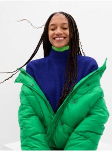 Zimné bundy pre ženy GAP - zelená