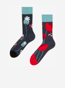 Ponožky pre mužov Dedoles - tmavosivá, červená, svetlomodrá