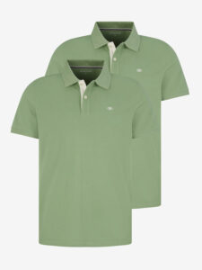 Tom Tailor Tričko 2 ks Zelená