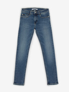 Calvin Klein Jeans Nohavice detské Modrá