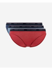 Nohavičky pre ženy Tommy Hilfiger - modrá, červená