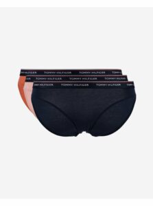 Nohavičky pre ženy Tommy Hilfiger - čierna, béžová, oranžová