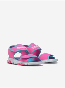 Modro-ružové dievčenské sandále Reebok Wave Glider III