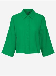 Zelená dámska košeľa VERO MODA Natali