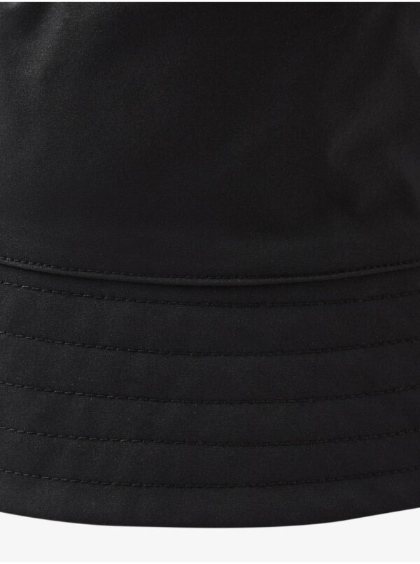 Čierny detský vzorovaný obojstranný klobúk Reima Peace Bucket