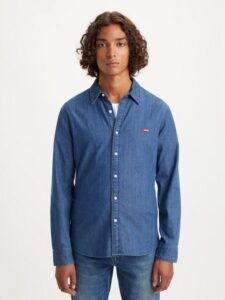 Levi's® LS Battery HM Shirt Slim Lyon Košeľa Modrá