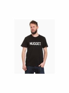 Čierne pánske tričko NUGGET Logo 20