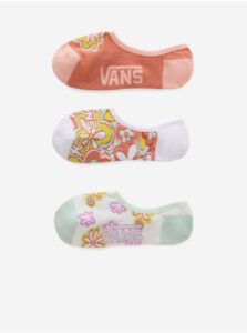 Ponožky pre ženy VANS - biela, ružová