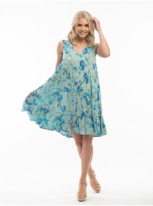 Letné a plážové šaty pre ženy Orientique - tyrkysová, modrá