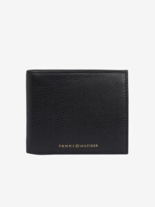 Tommy Hilfiger Premium Leather CC and Coin Peňaženka Čierna