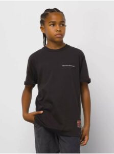 Čierne detské tričko VANS Hopper