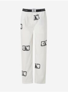 Pyžamká pre ženy Calvin Klein Underwear - biela