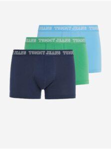 Boxerky pre mužov Tommy Hilfiger Underwear - tmavomodrá, svetlomodrá, zelená