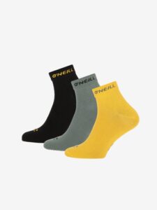 O'Neill Quarter Ponožky 3 páry Žltá