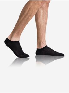 Čierne pánske ponožky Bellinda GREEN ECOSMART MEN IN-SHOE SOCKS