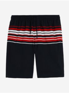 Plavky pre mužov Marks & Spencer - tmavomodrá, červená, biela