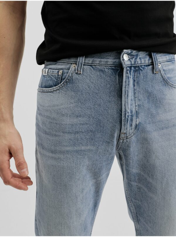 Svetlomodré pánske straight fit džínsy Calvin Klein Jeans Dad Jean