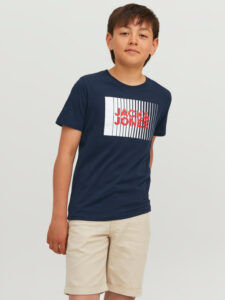 Jack & Jones Corp Tričko detské Modrá