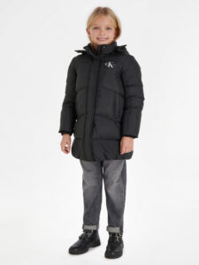 Calvin Klein Jeans Kabát detský Čierna