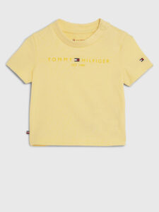 Tommy Hilfiger Baby Essential Tričko detské Žltá