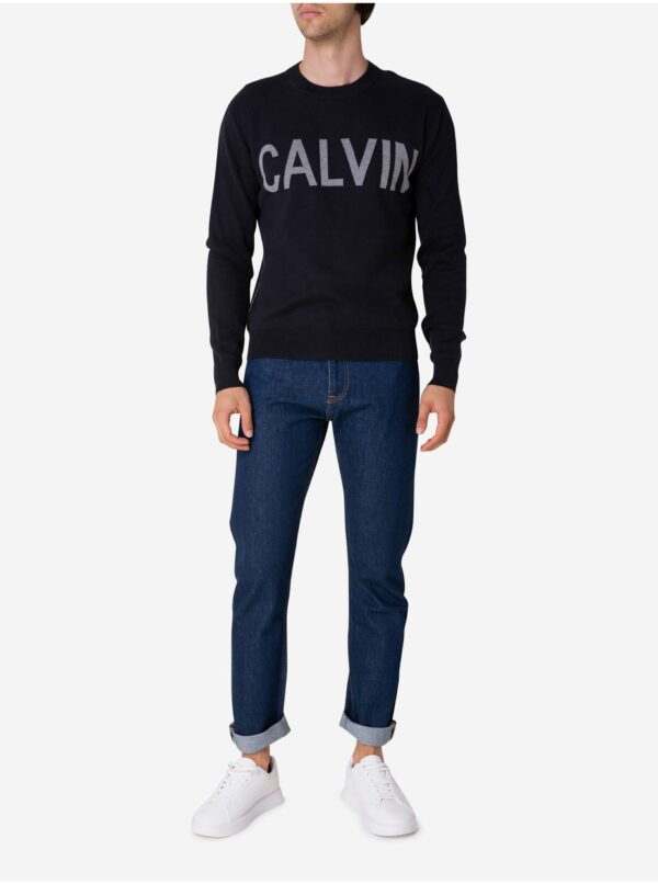 Čierna pánska mikina Calvin Klein Jeans