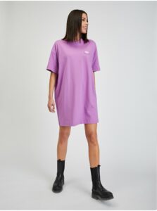 Šaty na denné nosenie pre ženy Calvin Klein Jeans - svetlofialová