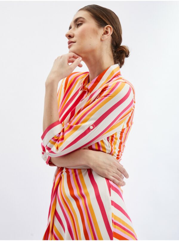 Šaty na denné nosenie pre ženy ORSAY - oranžová, červená, ružová, biela