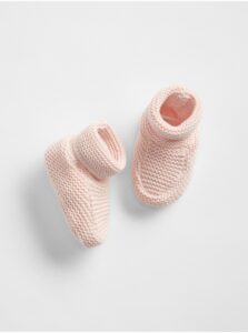 Ružové dievčenské pletené topánky GAP Brannan