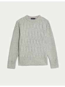 Svetlosivý dámsky sveter Marks & Spencer