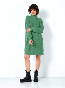 Zelené dámske svetrové šaty Noisy May Timmy