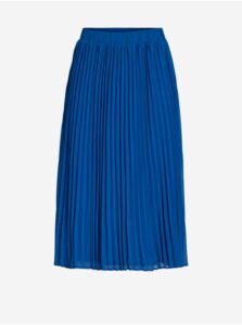 Modrá dámska plisovaná sukňa VILA Moltan